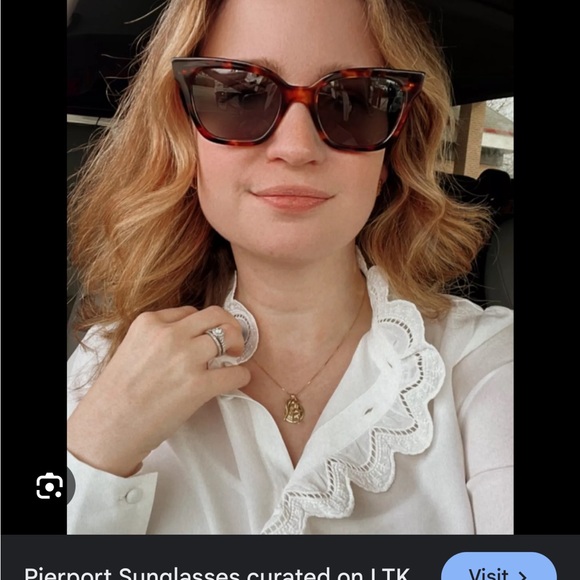 *SOLD* Madewell Pierport Tortoise Shell Sunglasses - Picture 5 of 5